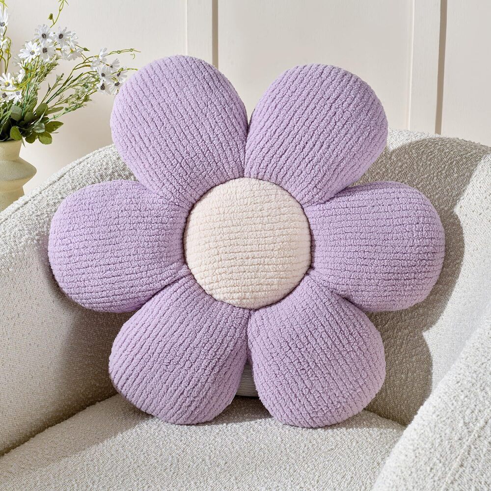 3438 Flower Shaped Pillows Cute Flower Floor Pillows for Home Decor Accent